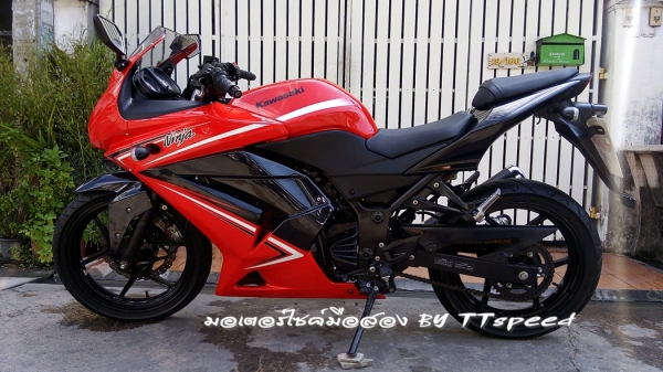 รถบ้าน Ninja 250 จดปี 55 สวยกริ๊บเดิมโรงงาน ราคาถูกที่สุด