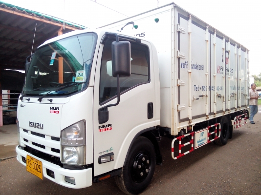 6 ล้อกลาง *ตู้ 10บาน*  *Euro.3*  ISUZU  NMR  130 แรงม้า *คอมมอนเรว*  รถสวยจริง+พร้อมใช้งาน* รถห้างแท้ * มีเล่มพร้อมโอน*