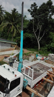 ขายรถบรรทุก 6 ล้อติดเครน HINO FC4J 165 แรงม้าปี 2548 ติดเครน TONADO 3.6 ตัน 5 ปลอก 4 ชัก ไมล์ 141187 กม.ราคา 950000