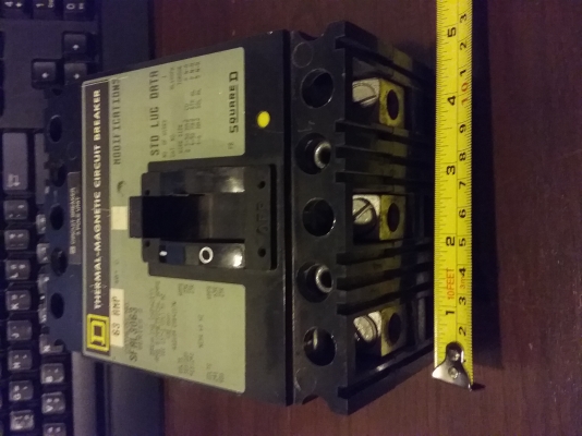 เมนเบรคเกอร์และลูกย่อยsquare d พร้อมใช้ made in usa.