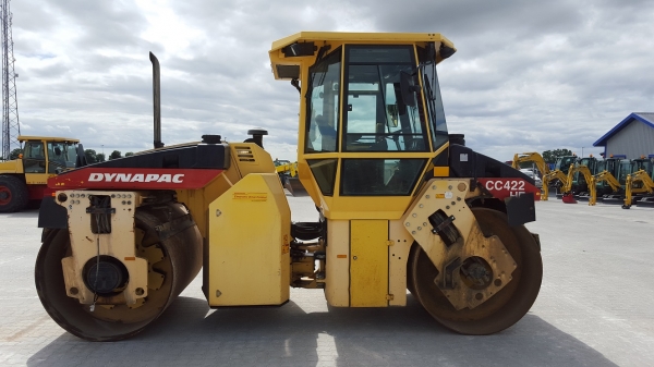 ขายรถบด เบรคดาวน์ ขนาด 10 ตัน  Dynapac CC422HF  เก่ายุโรป