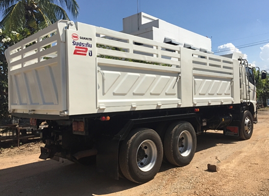 ฝากขาย ขาย HINO MEGA 320 ยูโรทู ดั้มสามมิตร มีระบบลาก ยางเรเดียล เครื่องเดิม เกียร์เดิม