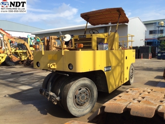 SAKAI TS7409 รถบด9ล้อ ถึงไทยแล้วครับ รถสวยมาก