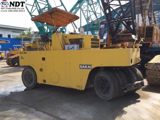 SAKAI TS7409 รถบด9ล้อ ถึงไทยแล้วครับ รถสวยมาก NDT THAILAND