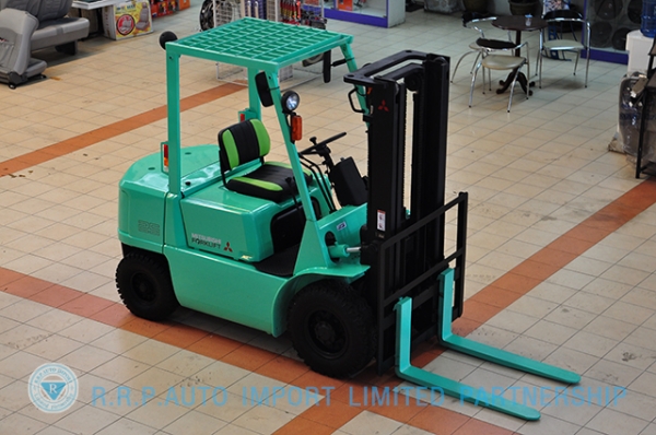 ขายรถโฟล์คลิฟท์มือสอง MITSUBISHI รุ่น FG25-55015 ราคา 215,000 บาท นำเข้าจากประเทศญี่ปุ่น 100\% ไม่เคยใช้งานในประเทศไทย