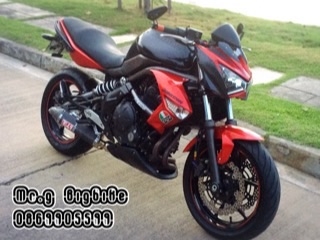 Er6n ปี09 facelift z800รถมือเดียว แต่งสวยสภาพนางฟ้าพร้อมใช้ ราคา125000