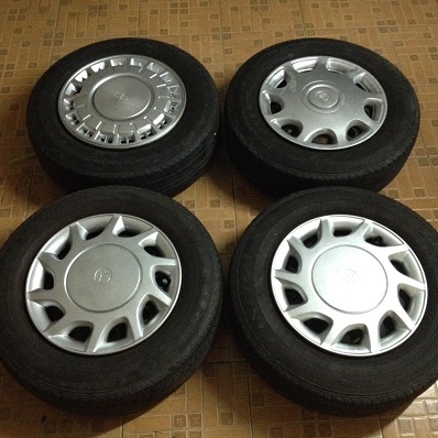 ล้อกะทะเหล็กฝาครอบ