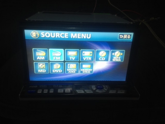 ECLIPSE AVN 7705HDรุ่นใหญ่มีลายเอ้า เล่น HDD DVD MP3 ของเก่าญี่ปุ่นสภาพ