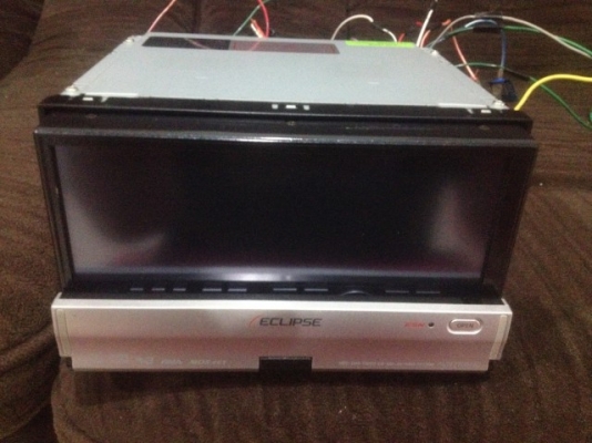 ECLIPSE AVN 7705HDรุ่นใหญ่มีลายเอ้า เล่น HDD DVD MP3 ของเก่าญี่ปุ่นสภาพ