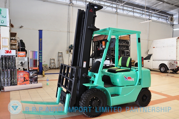 ขายรถโฟล์คลิฟท์มือสอง MITSUBISHI รุ่น FG25-51165 ราคา 275,000 บาท นำเข้าจากประเทศญี่ปุ่น 100\% ไม่เคยใช้งานในประเทศไทย