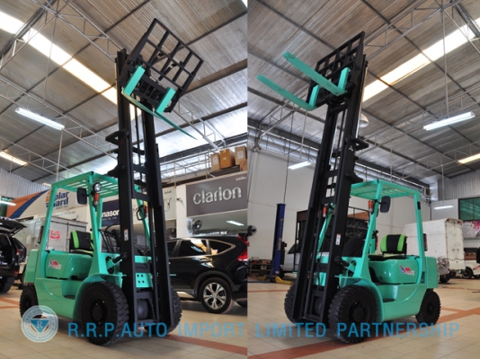 ขายรถโฟล์คลิฟท์มือสอง MITSUBISHI รุ่น FG25-51165 ราคา 275,000 บาท นำเข้าจากประเทศญี่ปุ่น 100\% ไม่เคยใช้งานในประเทศไทย