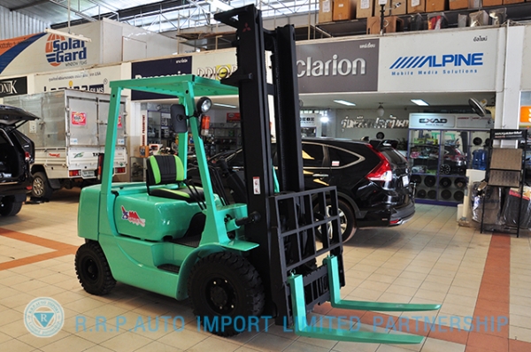 ขายรถโฟล์คลิฟท์มือสอง MITSUBISHI รุ่น FG25-51165 ราคา 275,000 บาท นำเข้าจากประเทศญี่ปุ่น 100\% ไม่เคยใช้งานในประเทศไทย