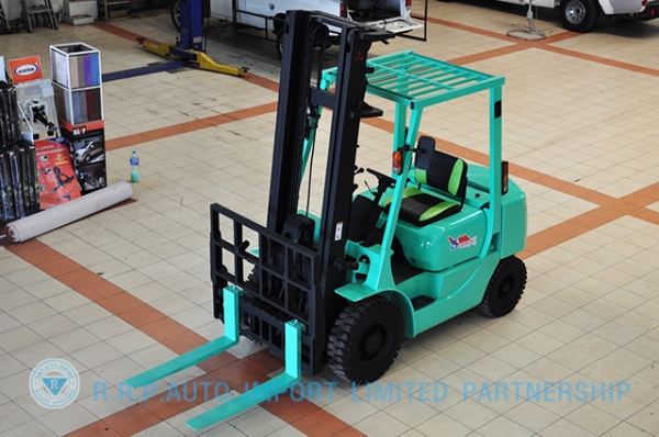 ขายรถโฟล์คลิฟท์มือสอง MITSUBISHI รุ่น FG25-51165 ราคา 275,000 บาท นำเข้าจากประเทศญี่ปุ่น 100\% ไม่เคยใช้งานในประเทศไทย
