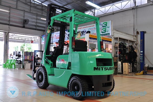 ขายรถโฟล์คลิฟท์มือสอง MITSUBISHI รุ่น FG25-51165 ราคา 275,000 บาท นำเข้าจากประเทศญี่ปุ่น 100\% ไม่เคยใช้งานในประเทศไทย