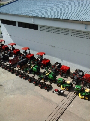 รถตัดหญ้าบริเวณกรีน ชนิดเดินตาม ยี่ห้อ TORO รุ่น Greenmaster 1000