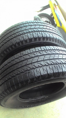 265/70R16 BF Goodrich Long trail  มี 2 เส้น tel.081-427-3941