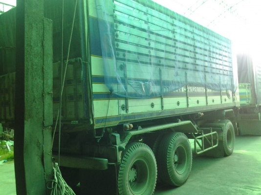 ขายลูกพ่วง สามเพลาแท้ กระบะเนียมคอกเกษตรดั๊ม อู่ ซุนชัย