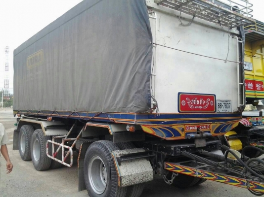 ขายลูกพ่วง สามเพลาแท้ กระบะเนียมคอกเกษตรดั๊ม อู่ ซุนชัย