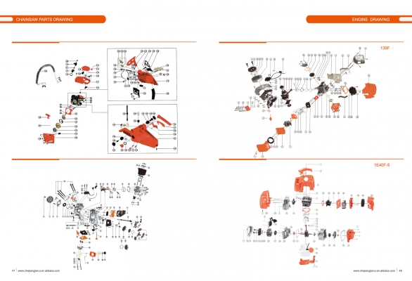 เครื่องตัดหญ้าสะพายบ่า แบบ 4 in 1 ยี่ห้อ JR รุ่น BG-4300 เครื่องยนต์ 2 จังหวะ กำลังเครื่องยนต์ 1.7 Hp. (ข้ออ่อน)