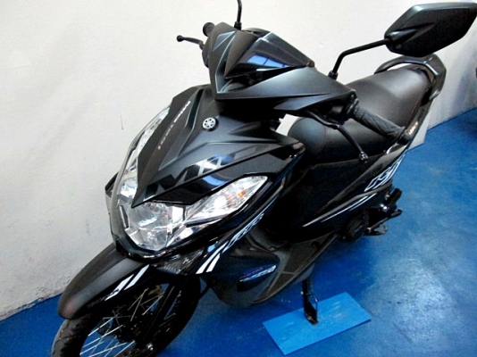 MIO 125 i สีดำ อมตะ ลายRR ล้อซี่ขอบดำ ตัวใหม่ รถเดือน ตุลาคม ปี 57 ไมล์ 4 พันโล สภาพสวย แถม 3 รายการ  30900