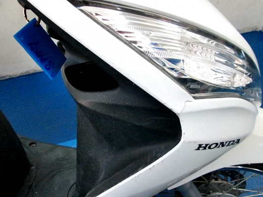 spacy i สีขาว รถบ้านๆ เครื่องยนต์หัวฉีด ประหยัดน้ำมัน รถเดือน มิ.ย. ปี 55 ไมล์ 18000โล ฟรีโอน แถม 4 รายการ งดต่อรอง 21900