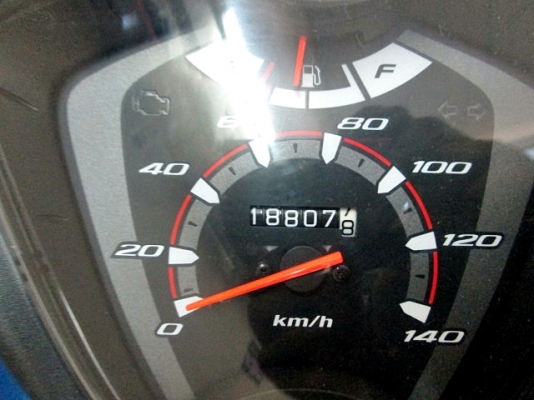 spacy i สีขาว รถบ้านๆ เครื่องยนต์หัวฉีด ประหยัดน้ำมัน รถเดือน มิ.ย. ปี 55 ไมล์ 18000โล ฟรีโอน แถม 4 รายการ งดต่อรอง 21900