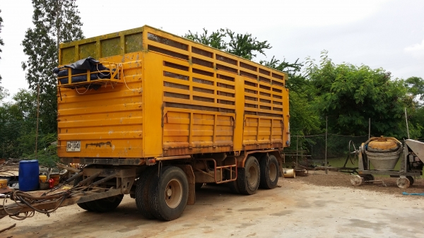 ขาย Hino mega 320 ดั๊ม แม่-ลูก ลูกสามเพลา