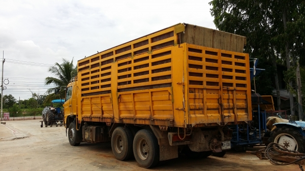 ขาย Hino mega 320 ดั๊ม แม่-ลูก ลูกสามเพลา