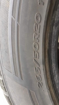 ยาง 265/50/20 ปลายปี12