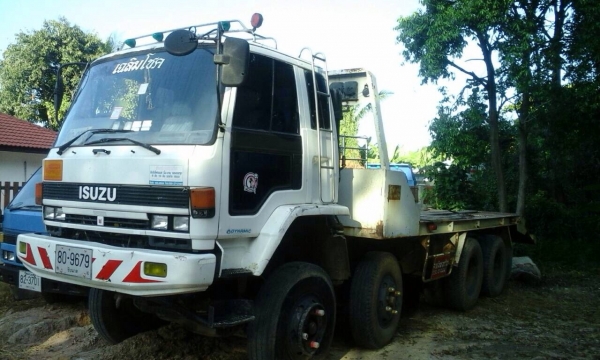 ขาย 12 ล้อ บรรทุก แบคโฮ