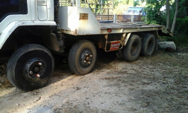 ขาย 12 ล้อ บรรทุก แบคโฮ