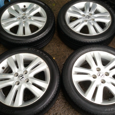 ล้อขอบ16 4รู100พร้อมยางชุดละ 6500