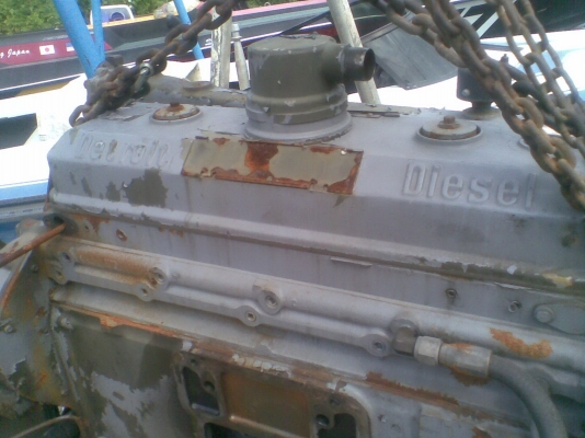 ขายเครื่อง Diesel หนึ่งตัวเป็นอะไหล่