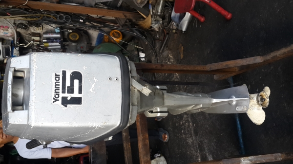 ขายเครื่องเรือ HONDA 15 เเรง สตาร์ทไฟฟ้า นำเข้าญี่ปุ่น เครื่องเงียบ น้ำออกดี