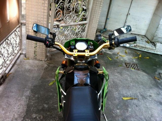 ขออนุญาติขาย KAWASAKI KSR 110 CC. แต่งสวยงาม ฟรีค่าโอน
