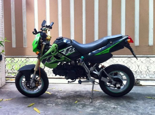 ขออนุญาติขาย KAWASAKI KSR 110 CC. แต่งสวยงาม ฟรีค่าโอน