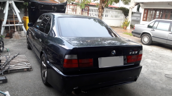 BMW 525 i วางเครื่อง 1UZ VVTI +แก๊สLPG. ระบบดูด
