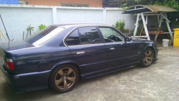 BMW 525 i วางเครื่อง 1UZ VVTI +แก๊สLPG. ระบบดูด