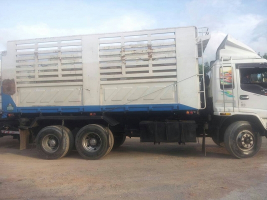 ขายรถบรรทุก 18 ล้อพ่วงแม่ลูกดัมพ์ ISUZU DECA 270 แรงม้ายูโร2ปี 2547 ลูกพ่วงสามมิตร 2 เพลา ราคา 1700000