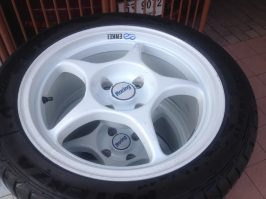 ล้อเเท้ PRO 1 ขอบ17หน้า7ครึ่งหลัง8อ๊อฟ32กับ38 4รู114สีเดิมญีปุ่นสภาพสวย