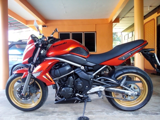 ขาย ER6N 650ปี 2009 ทะเบียนแท้ รถสวยสภาพดีมากๆ พร้อมใช้งาน 135000 ต่อรองได้