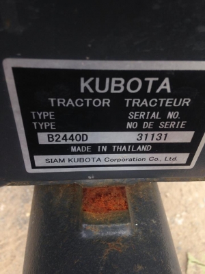 ฺคูโบต้า B2440 Max พร้อมโครงกันอ้อย สภาพเทพ