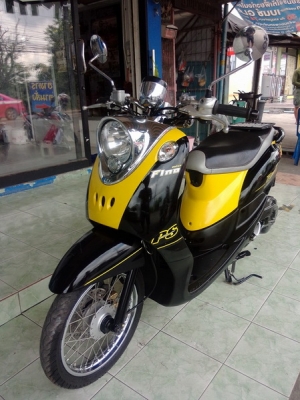 Fino ลายPS รถปี56 สีดำ-เหลือง สวยๆวิ๊งๆครับ