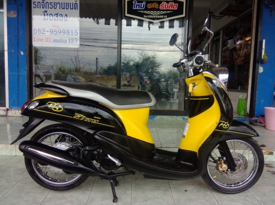 Fino ลายPS รถปี56 สีดำ-เหลือง สวยๆวิ๊งๆครับ