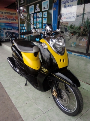 Fino ลายPS รถปี56 สีดำ-เหลือง สวยๆวิ๊งๆครับ