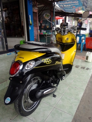 Fino ลายPS รถปี56 สีดำ-เหลือง สวยๆวิ๊งๆครับ