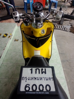 Fino ลายPS รถปี56 สีดำ-เหลือง สวยๆวิ๊งๆครับ