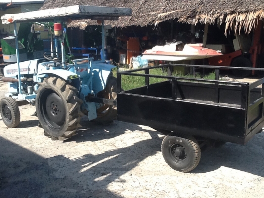 รถไถพร้อมพ่วงhinomoto 18 สภาพดีพร้อมใช้ เครื่องแรงดีพร้อมลุยครับ