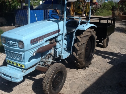 รถไถพร้อมพ่วงhinomoto 18 สภาพดีพร้อมใช้ เครื่องแรงดีพร้อมลุยครับ