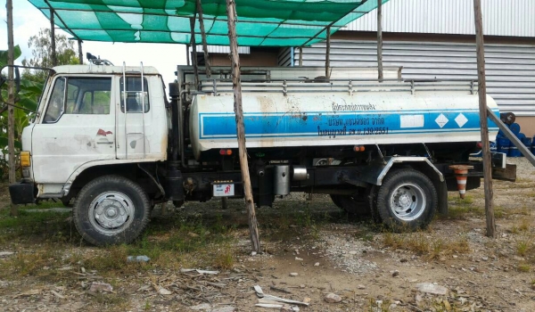 หกล้อ ฮีโน่ FF17-EH700-168 พ.เวอร์ ทิฟฟี บรรทุกน้ำถัง 7,000ลิต อุปกรณ์ปั้มครับพร้อมใช้งาน  ทะเบียนภาษีขาดปีหน้าพร้อมโอน